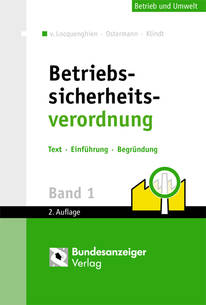 Taschenbuch zur neuen Betriebssicherheitsverordnung