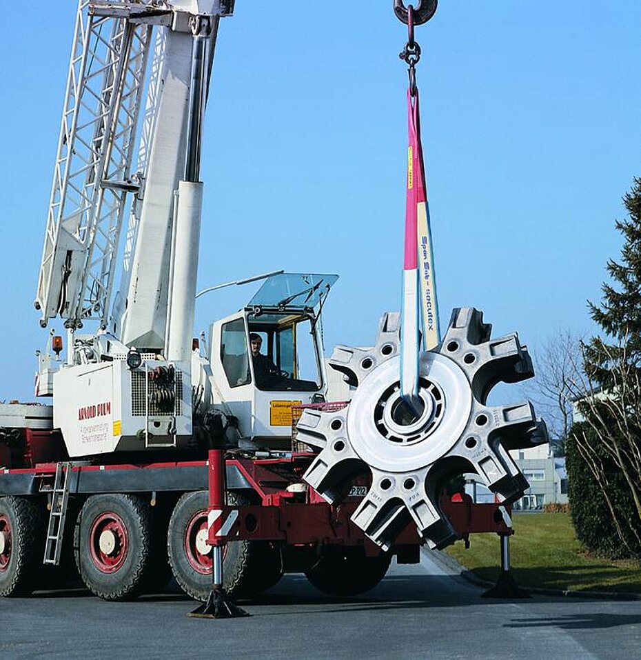 Hebebänder im Einsatz SpanSet GmbH & Co. KG 