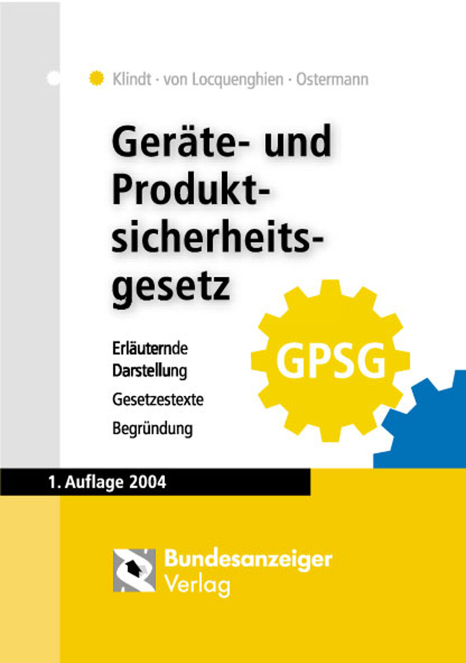 Taschenbuch zum Geräte- und Produktsicherheitsgesetz